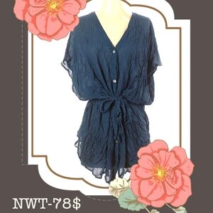 Carve Designs NWT Shirt sleeve Blouse - Summer Clothing Xx Small